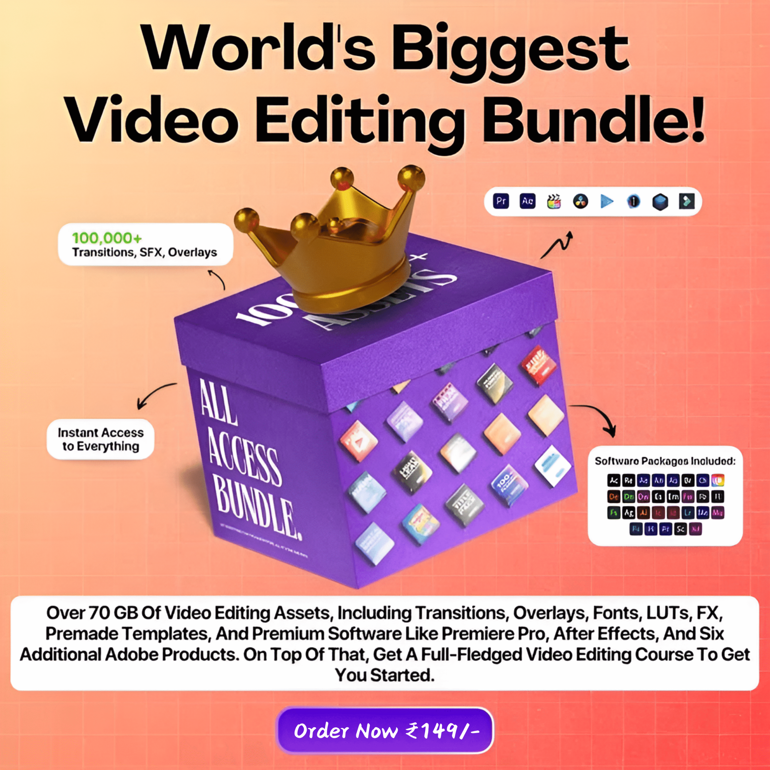 Biggest Video Editing Bundle!